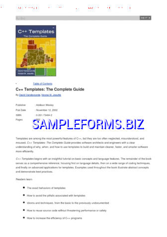 General Book Template 2 pdf free