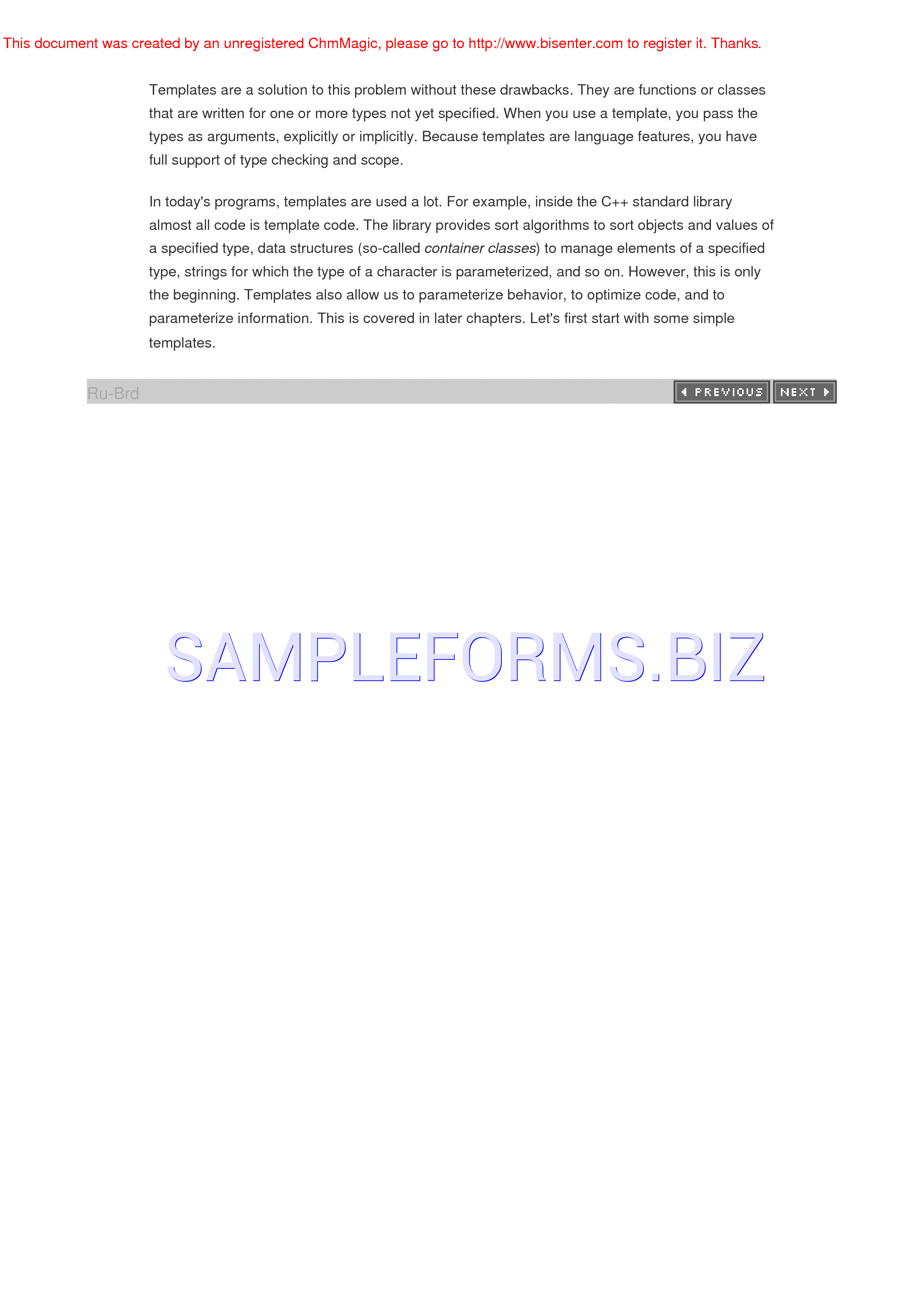 Preview free downloadable General Book Template 2 in PDF (page 26)